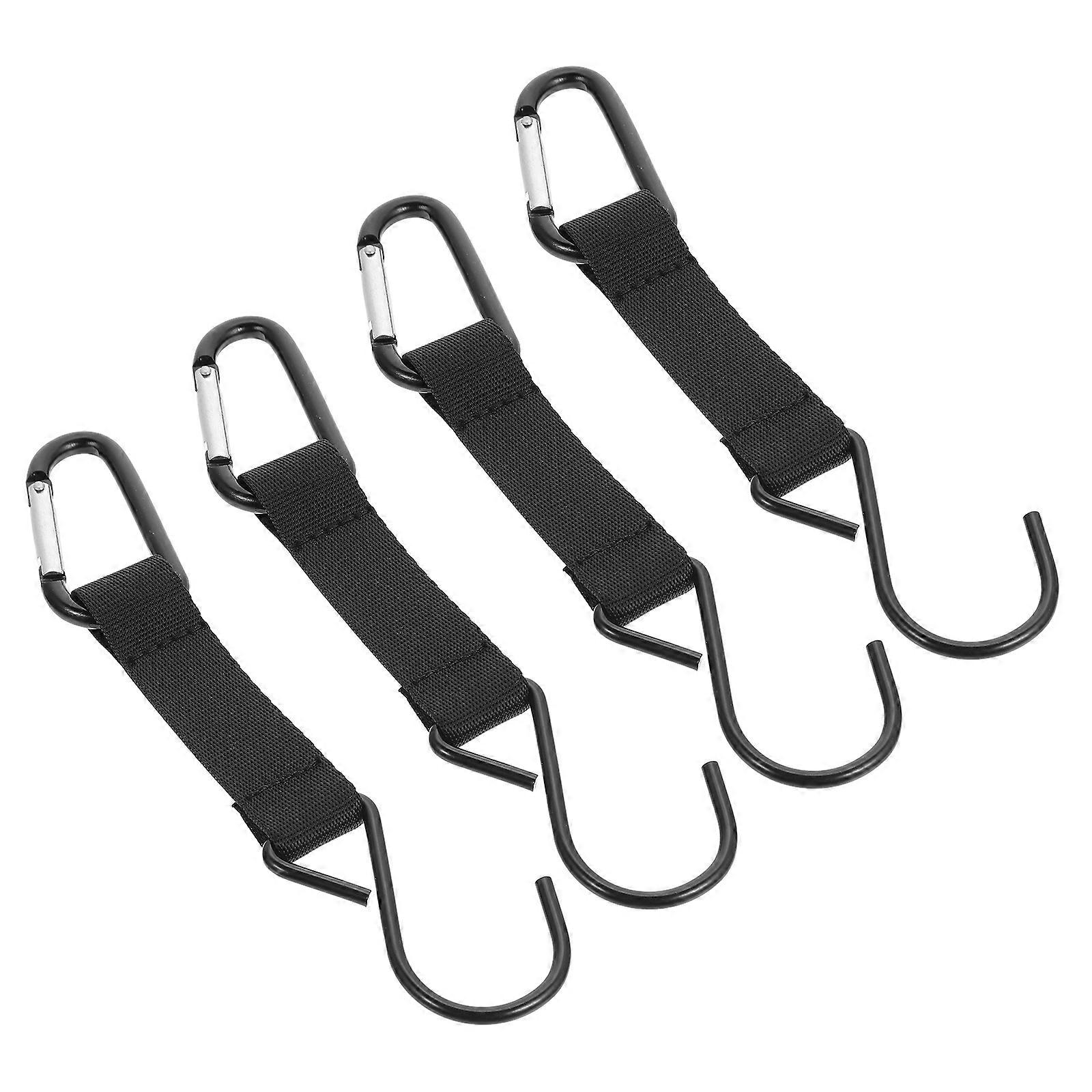 S Shaped Hook Camping Cookware Holding Hooks for Storage 4Pcs Set