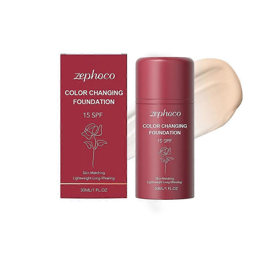 Smooche Color Changing Foundation - Vloeibare foundation voor vrouwen die zich aanpast aan de huidskleur