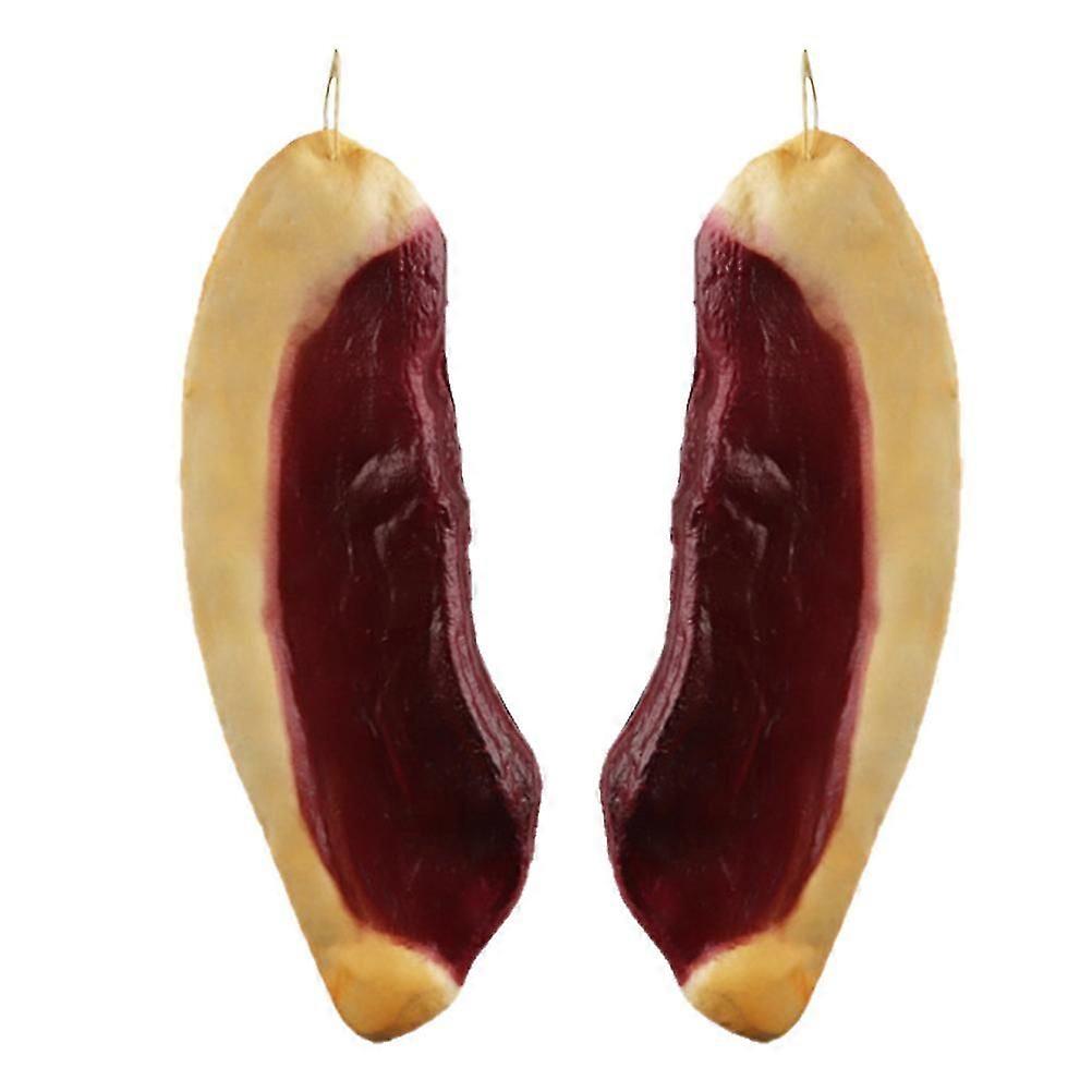 Artificial Cured Meat Model for Decoration 4Pcs PU