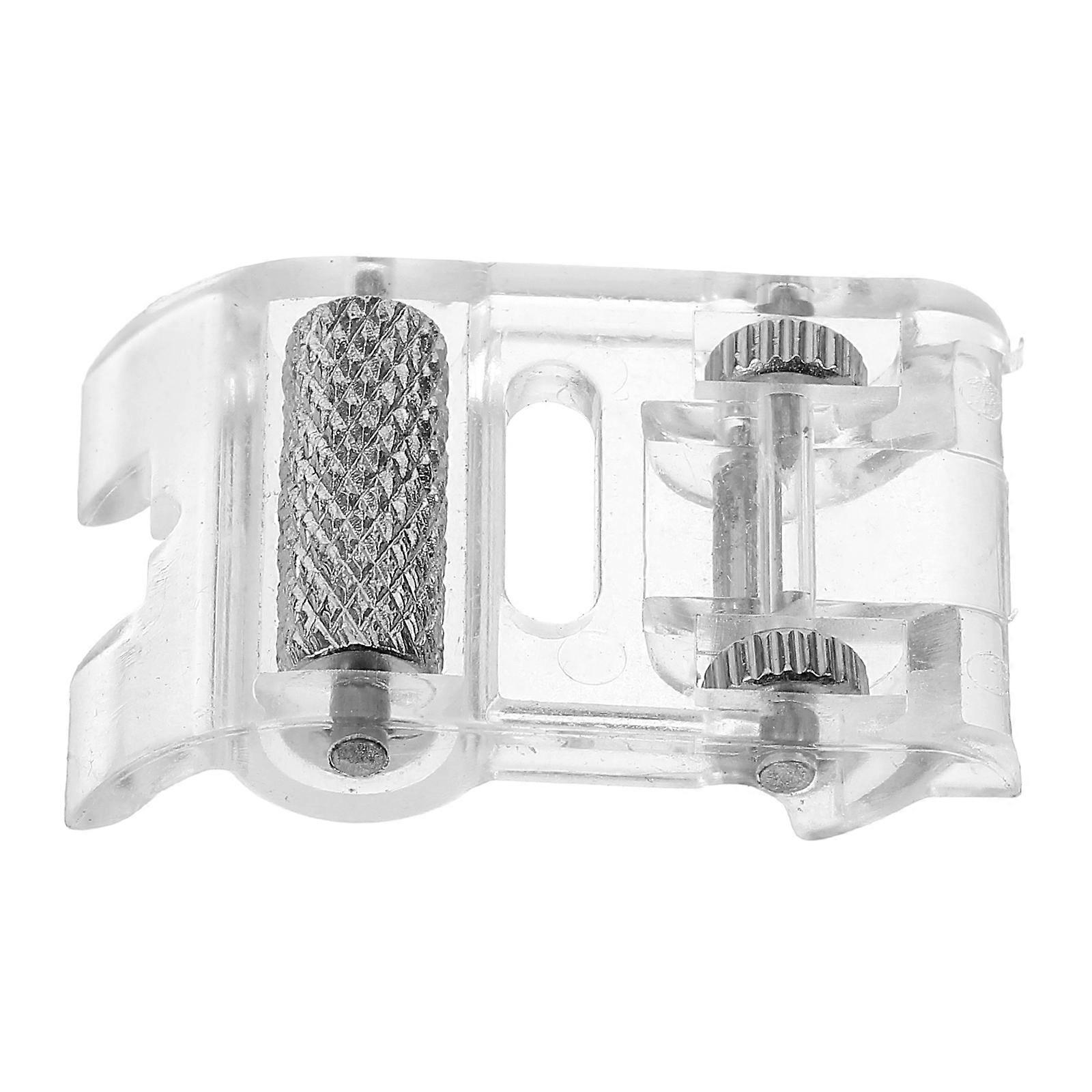 Durable Sewing Machine Roller Foot for Sewing Use Transparent