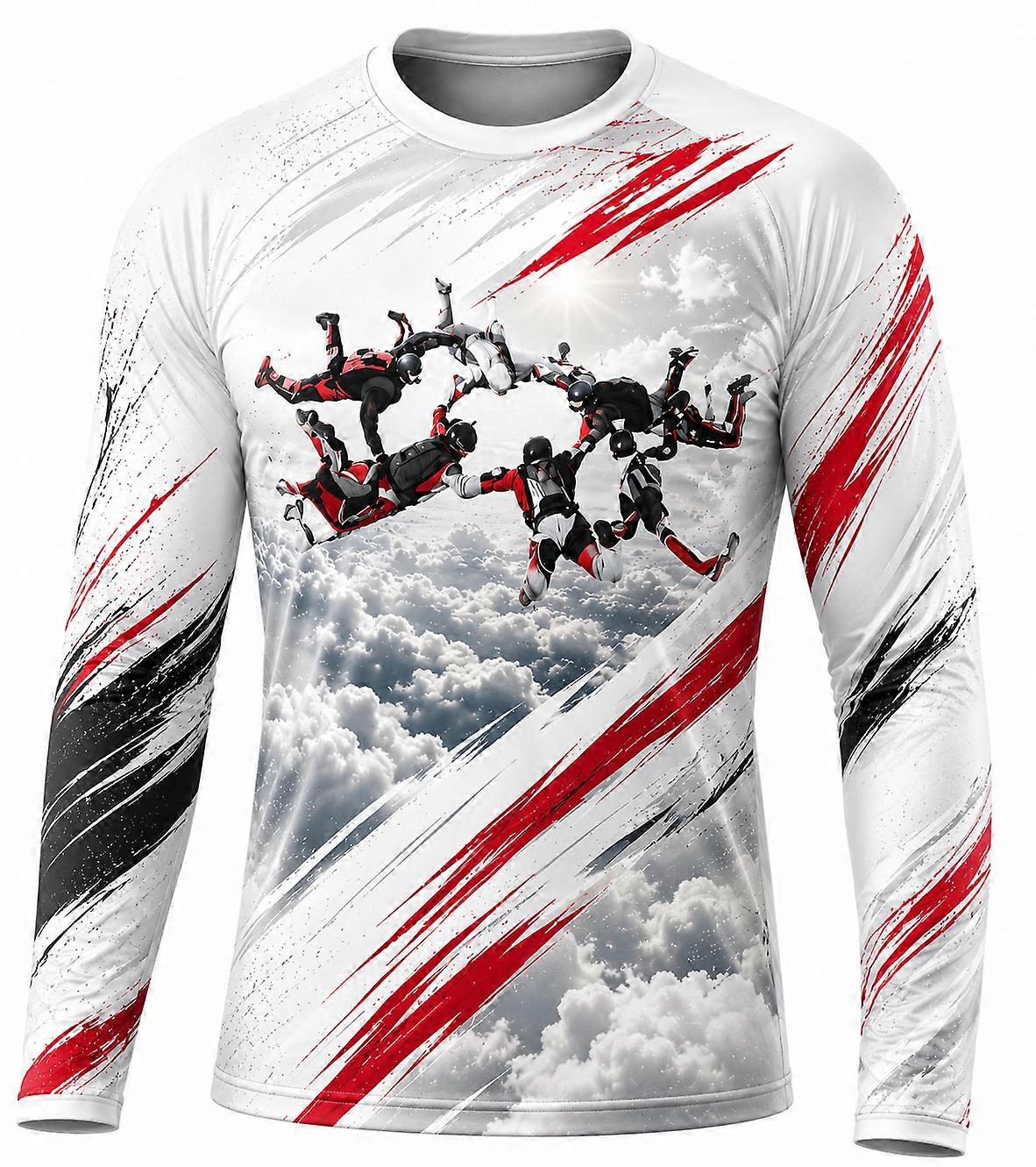 Skydiving Sublimation Printed Jersey-021