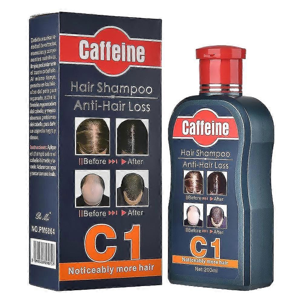 Koffein shampoo mod hårtab - 200 ml