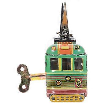 Brinquedo de ônibus urbano retrô fundido para nostalgia dos anos 80, ônibus turístico de dois andares Veículos retráteis para crianças Veículos de brincar movidos a fricção Carros de brinquedo de metal