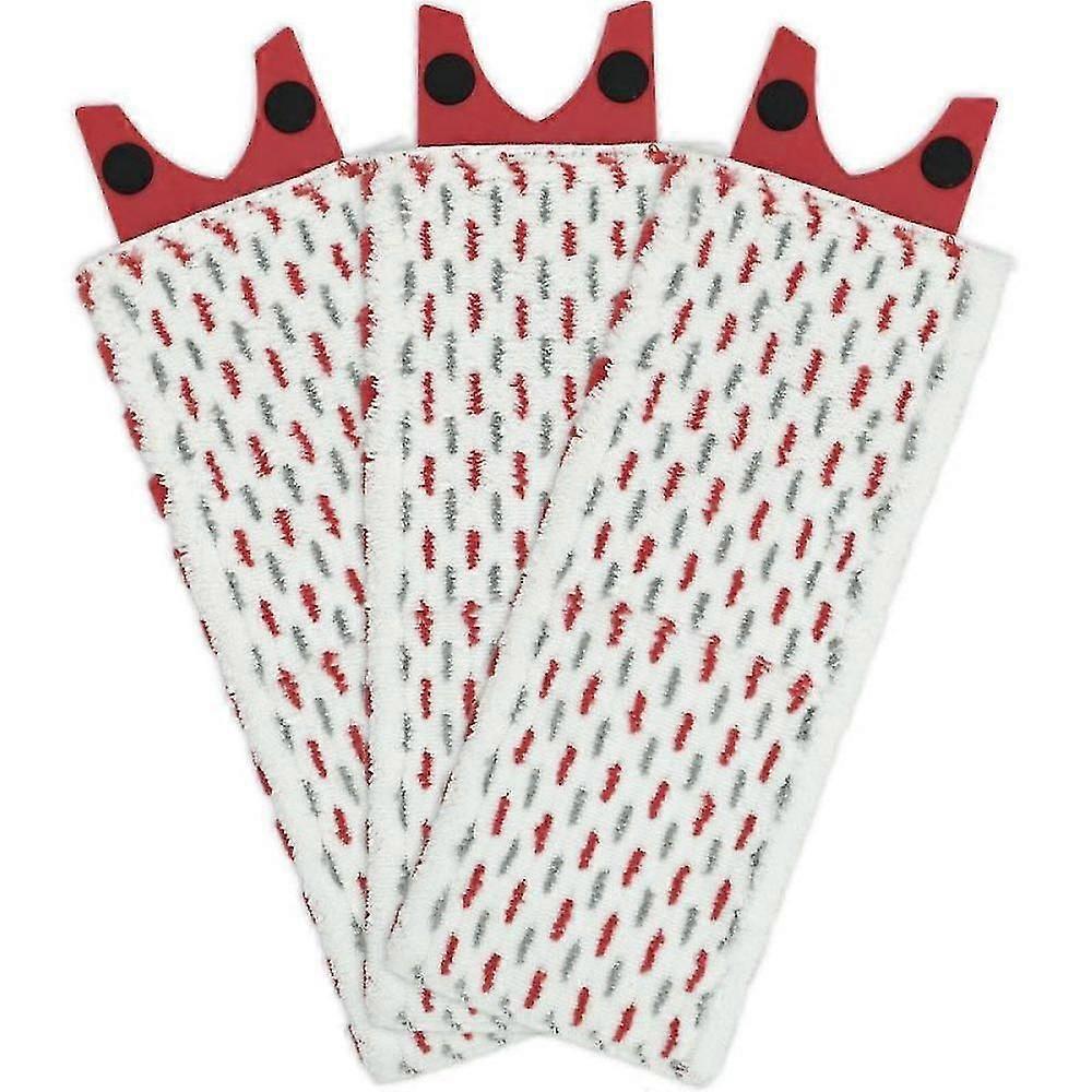 3Pcs Compatible For Vileda Edelweiss Mop 1-2 Spray Mop Replacement Mop Pad