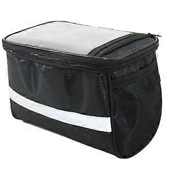 Cykelstyrväska med sidoficka i mesh Transparent telefonpåse Bag_