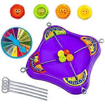 Cool Dreidel Big Battle, placa de batalha Gyro multijogador, conjunto de piões para 2-4 jogadores, presente para crianças (até 4 jogadores) Brinquedos de atividade
