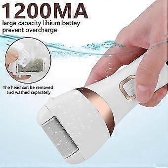 Elektrischer Fuß Callus Remover Kit Callus Remover Elektrischer Fußschleifer kompatibel mit Peeling abgestorbener Haut Horny Haushalt Elektrischer Fuß Schönheit Fuß