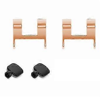 1 Pair compatible with Garmin Lily Watch Band Connector 18mm Replacement Strap Adapters with Tools