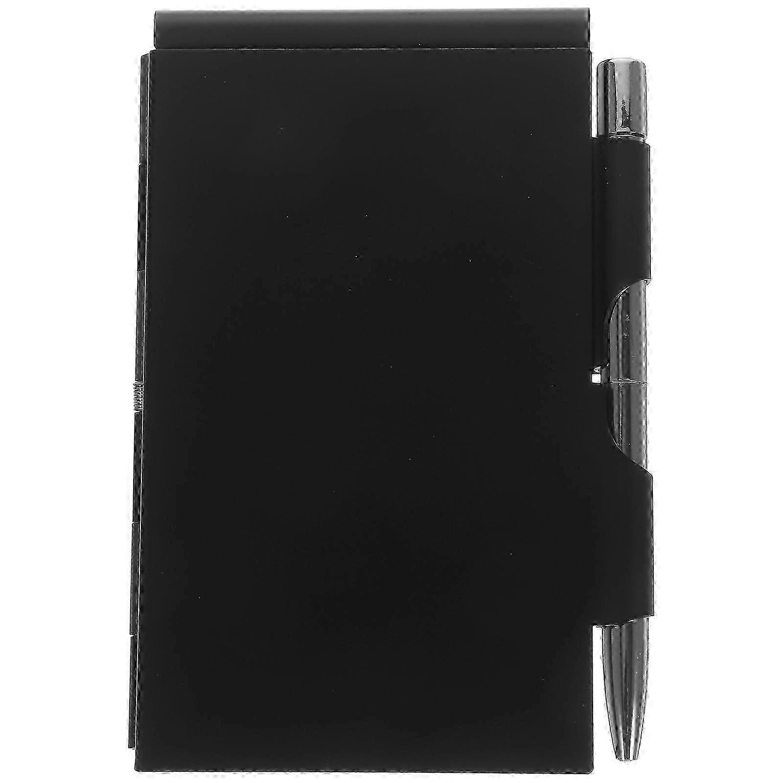 Mini Metal Notebook and Notepad Pocket Case with Pen