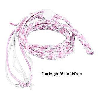 Adjustable Hamster Leash Small Animal Harness Rope with Bell 1.4m