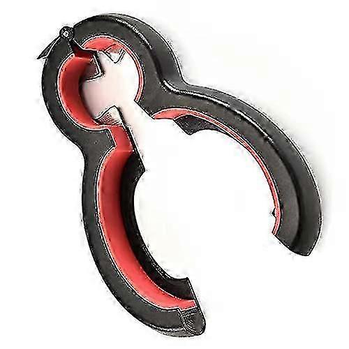 6-in-1 Multi-Function Can Opener with Adjustable Design for Easy Use