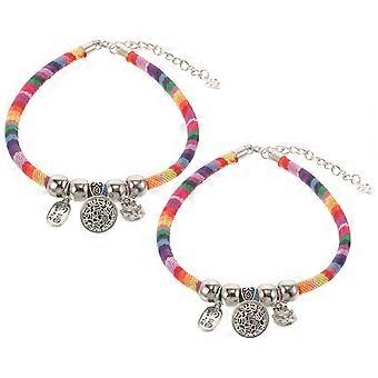 Cat Collar with Bells Decorative Adjustable Collar for Pets 2Pcs