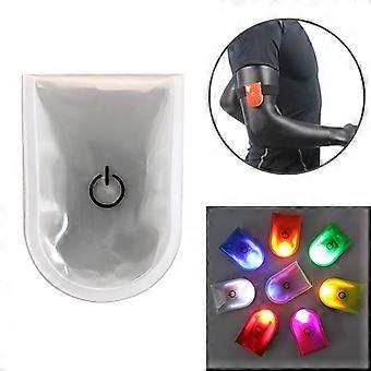 【New】 2 PCS Outdoor Night Running Safety Warning Light LED Illuminated Magnet Clip Light