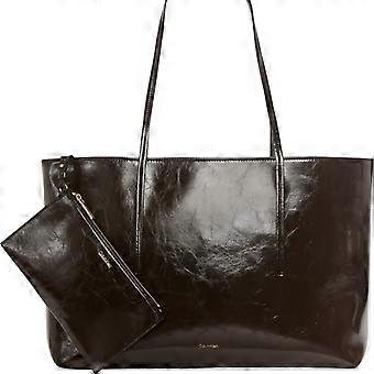 Calvin Klein Bolsos Lv04f3537g Foil Logo Glossy Tote Po