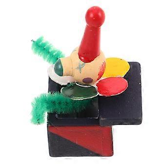 Miniature Wooden Box Dollhouse Accessory For Kids Collectible Item 1Pcs