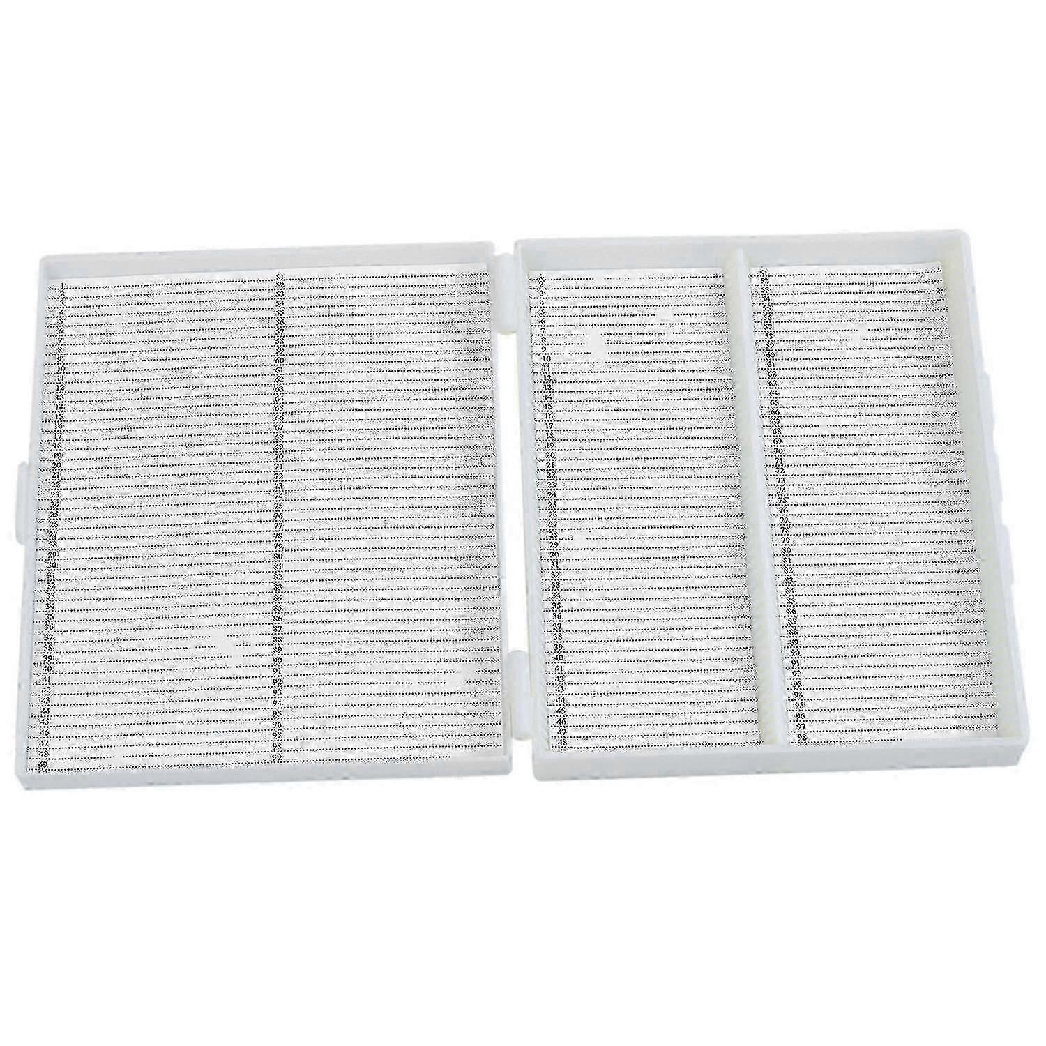 20cm X 16cm White Plastic Rectangular 100 Slides Microscope Box