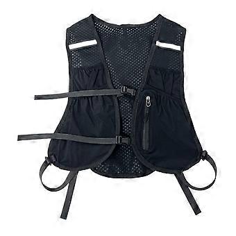 Lightweight Breathable Running Hydration Vest with Adjustable Straps and Multiple Pockets for Men and Women