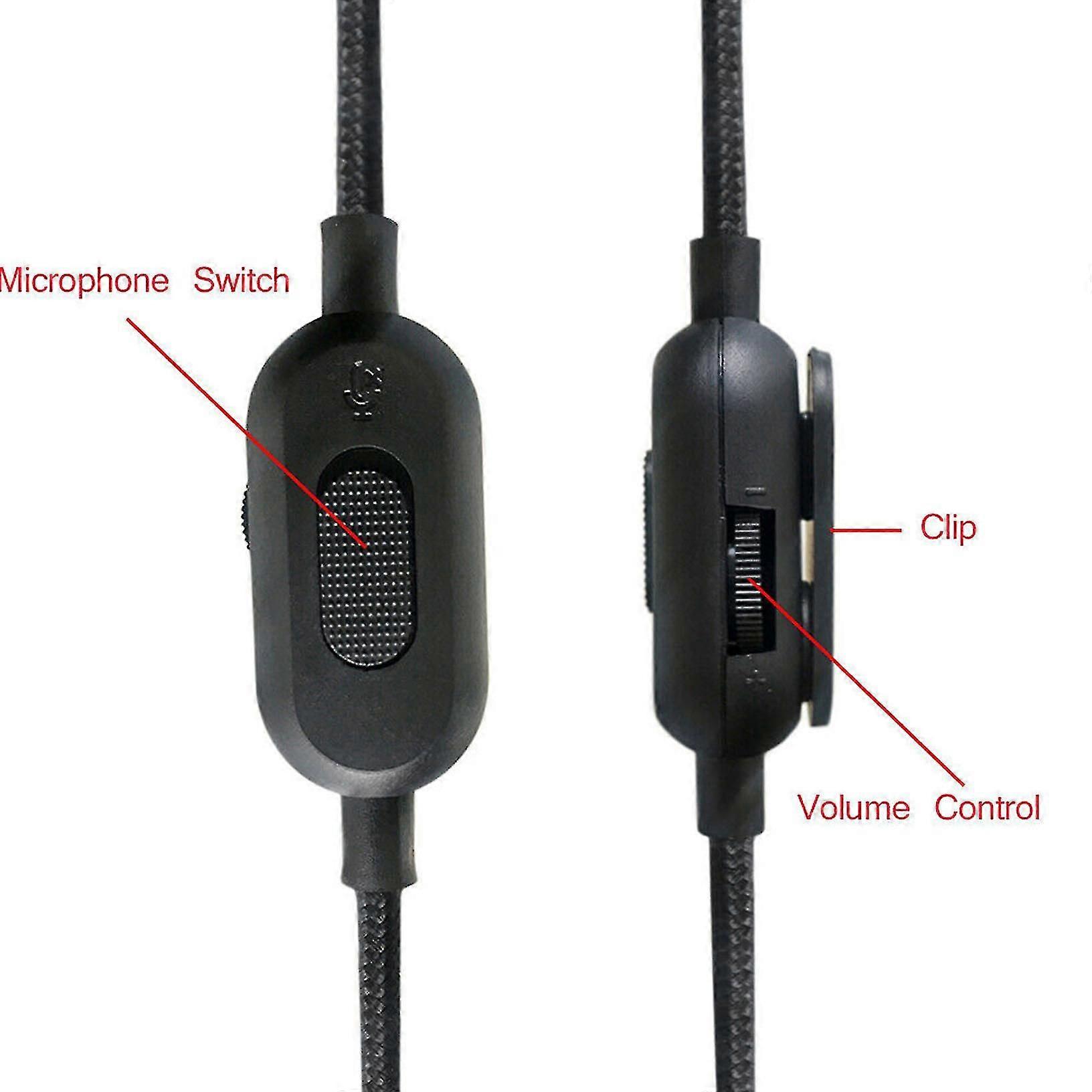Cordon de remplacement pour Logitech G433/233/g Pro/g Pro X/hyperx Cloud Alpha/xbox One
