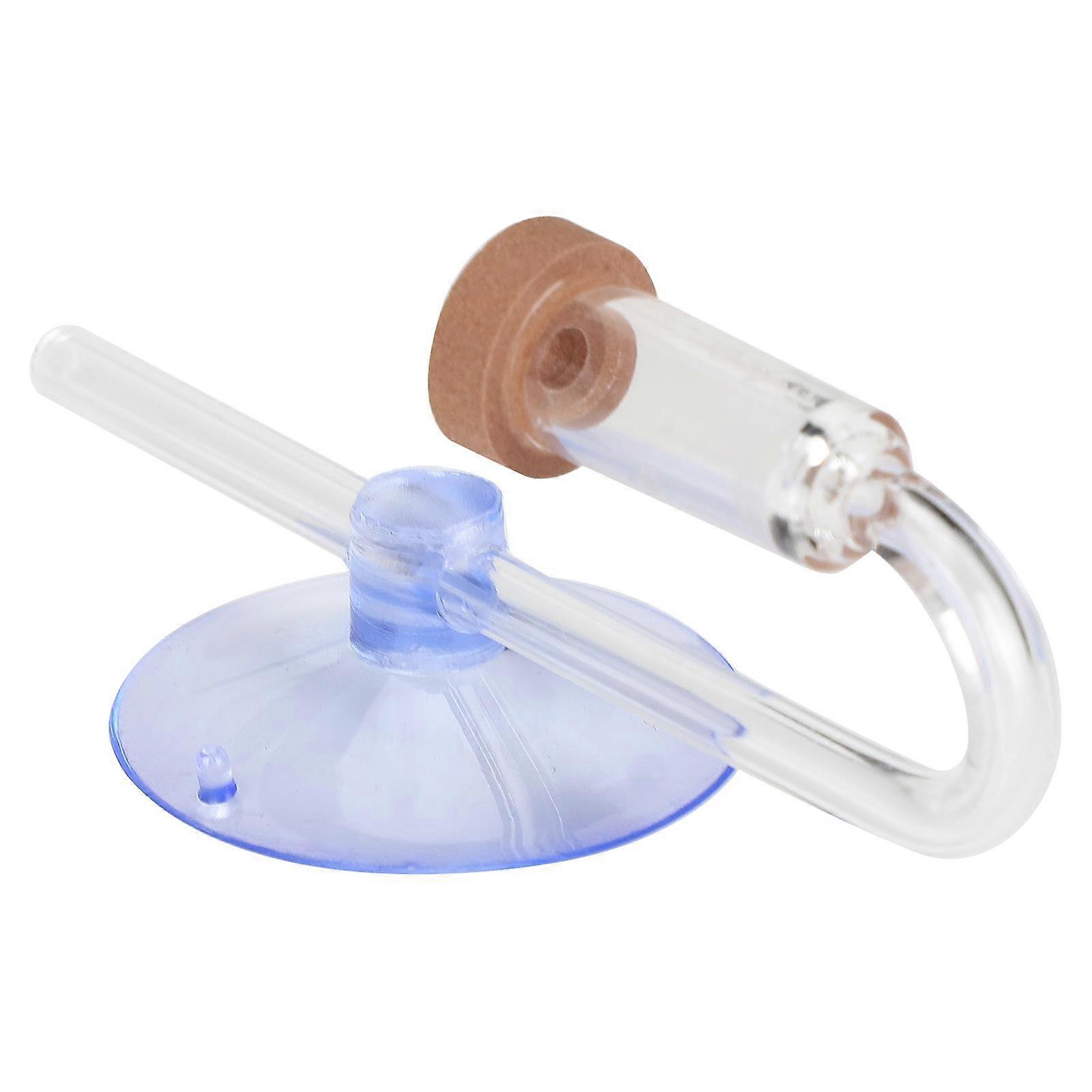Fish   CO2 Diffuser Aquarium Transparent Carbon Dioxide Regulator with Suction Cup