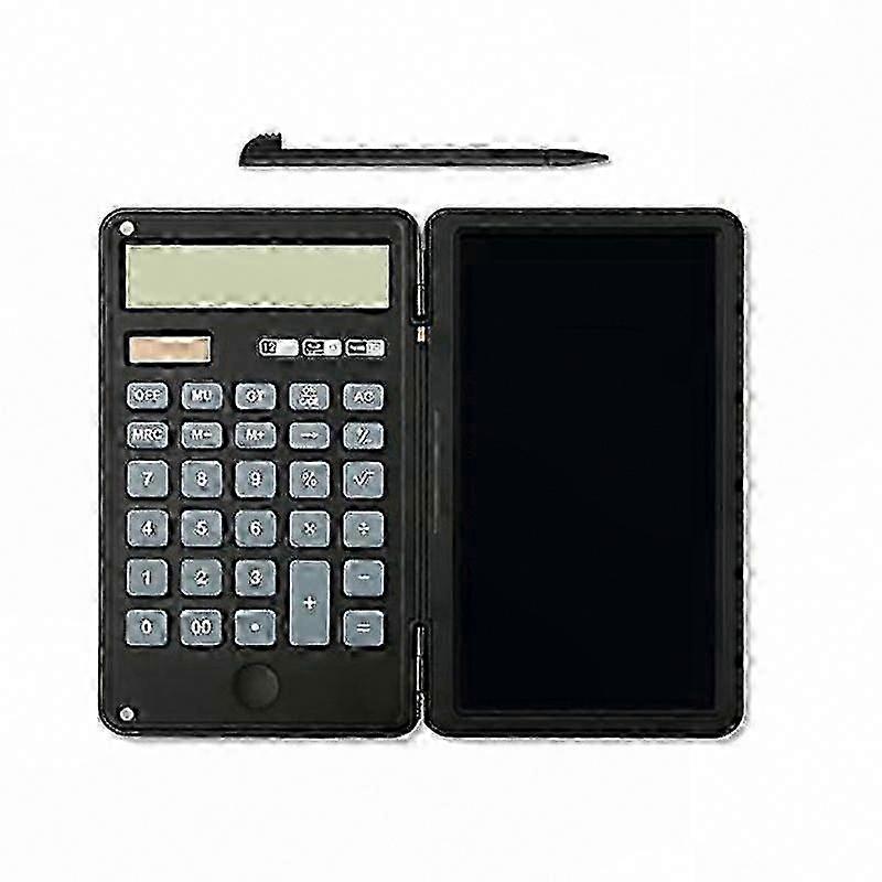 12-Digit Display Desk Calculators with Erasable Writing Table