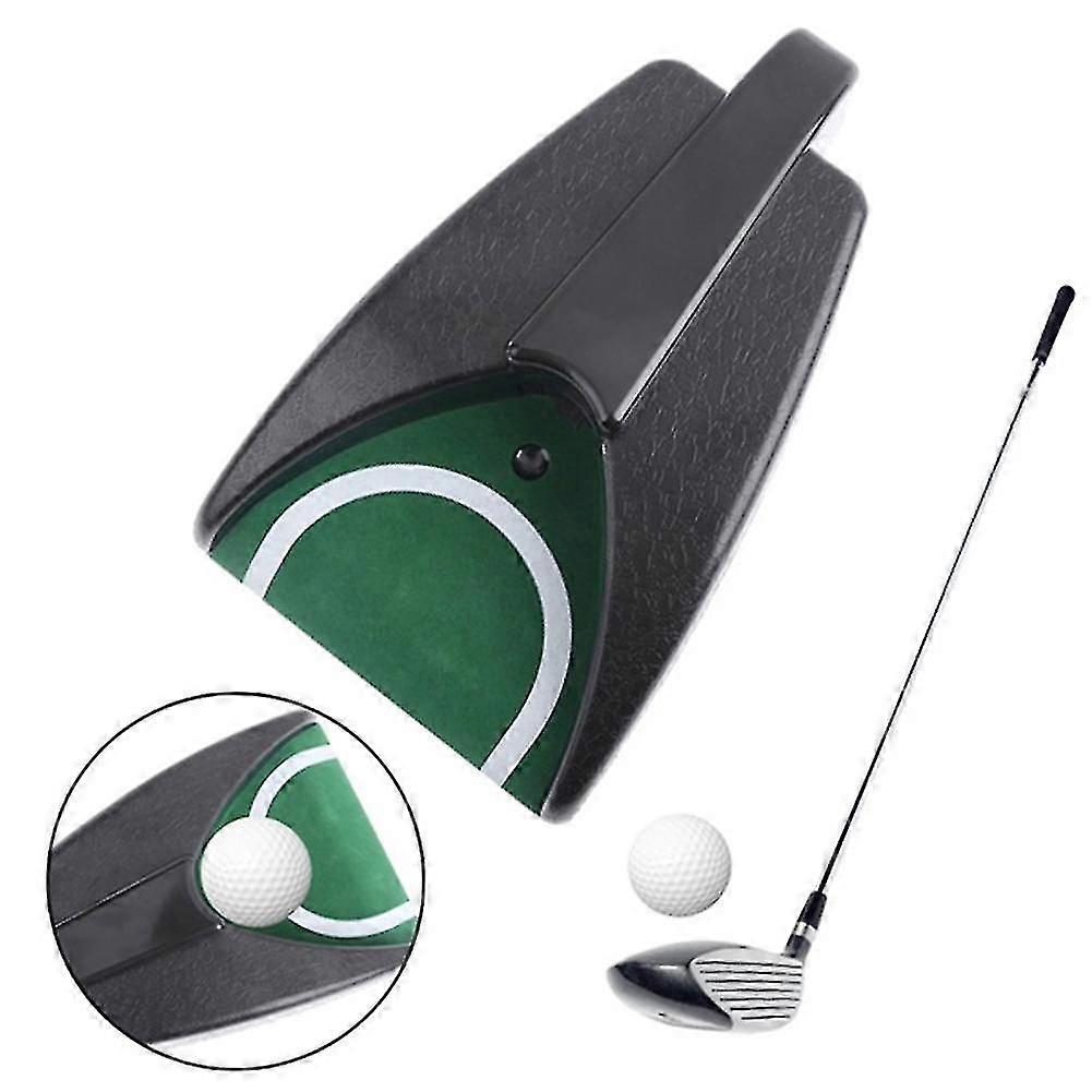 Automatic Golf Ball Trainer Return Indoor Putting Practice Training Cup Aid
