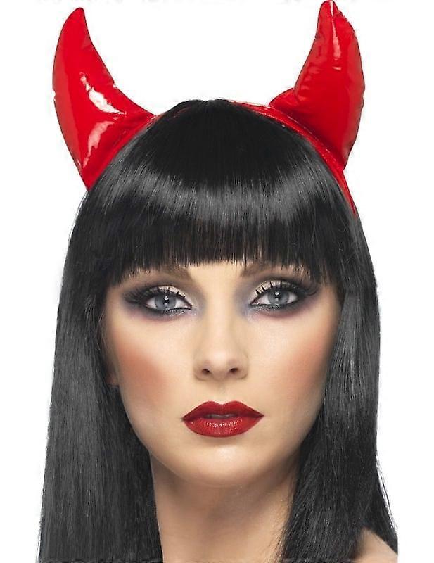 Adult Red Devil Horns Halloween