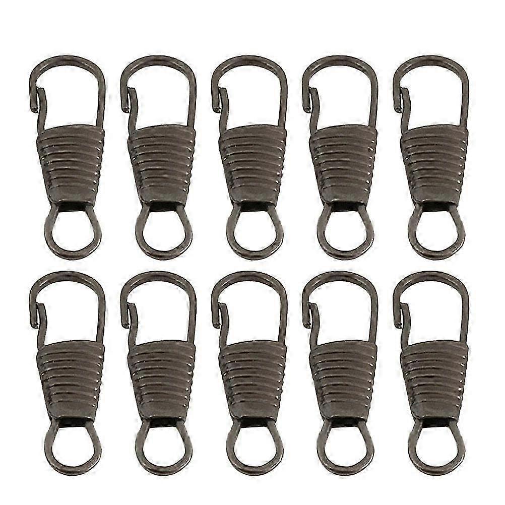 Zipper Head compatible with Luggage with DIY Features 20Pcs Black Puller Set