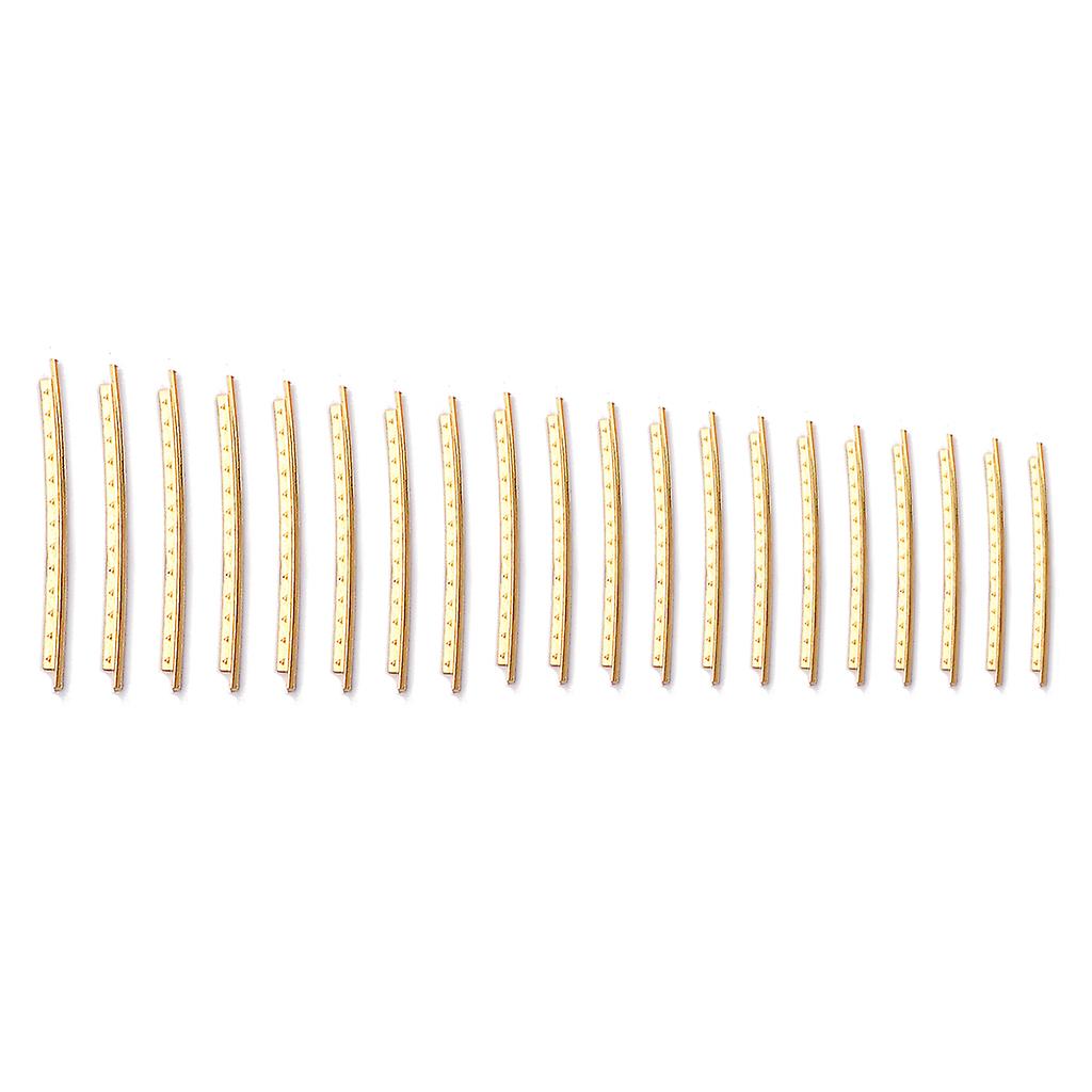 20Pcs/ Set Classical Acoustic Guitar Fret Wire Copper 20 Fingerboard Frets 2.0mm for Acoustic Guita