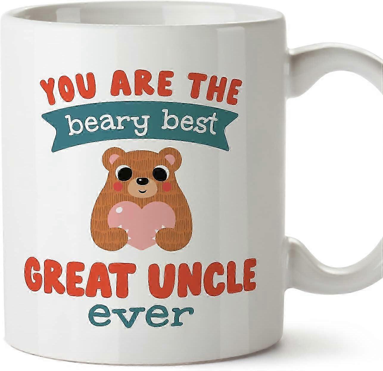 330ml Bear-Print Ceramic Mug