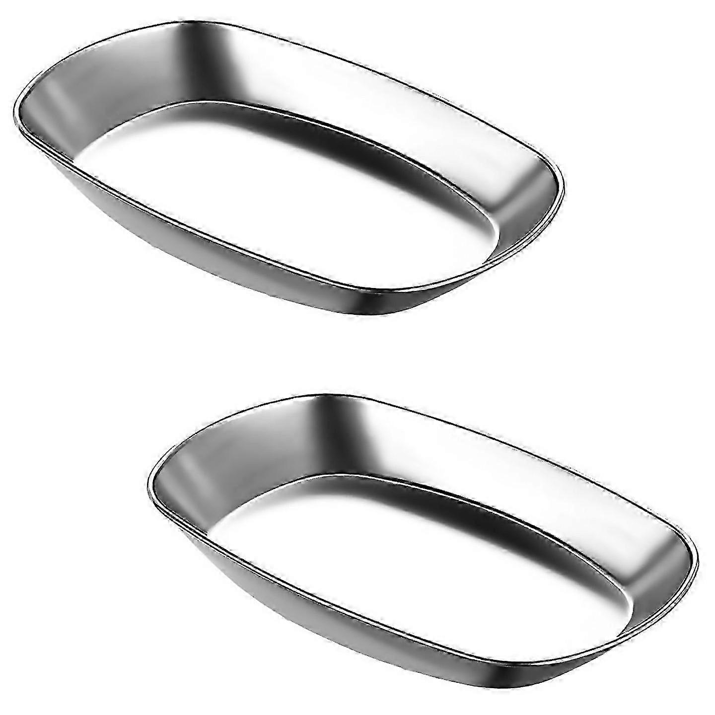10 Inch Stackable Stainless Dinner Plates