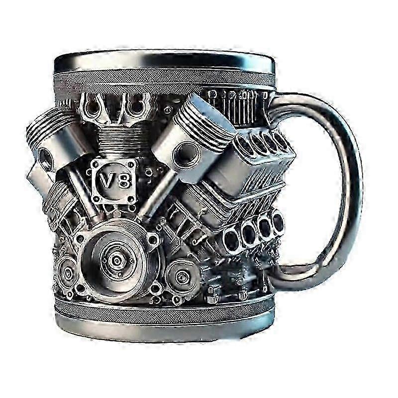 V6/V8 Themed Double-Wall Stainless Mug