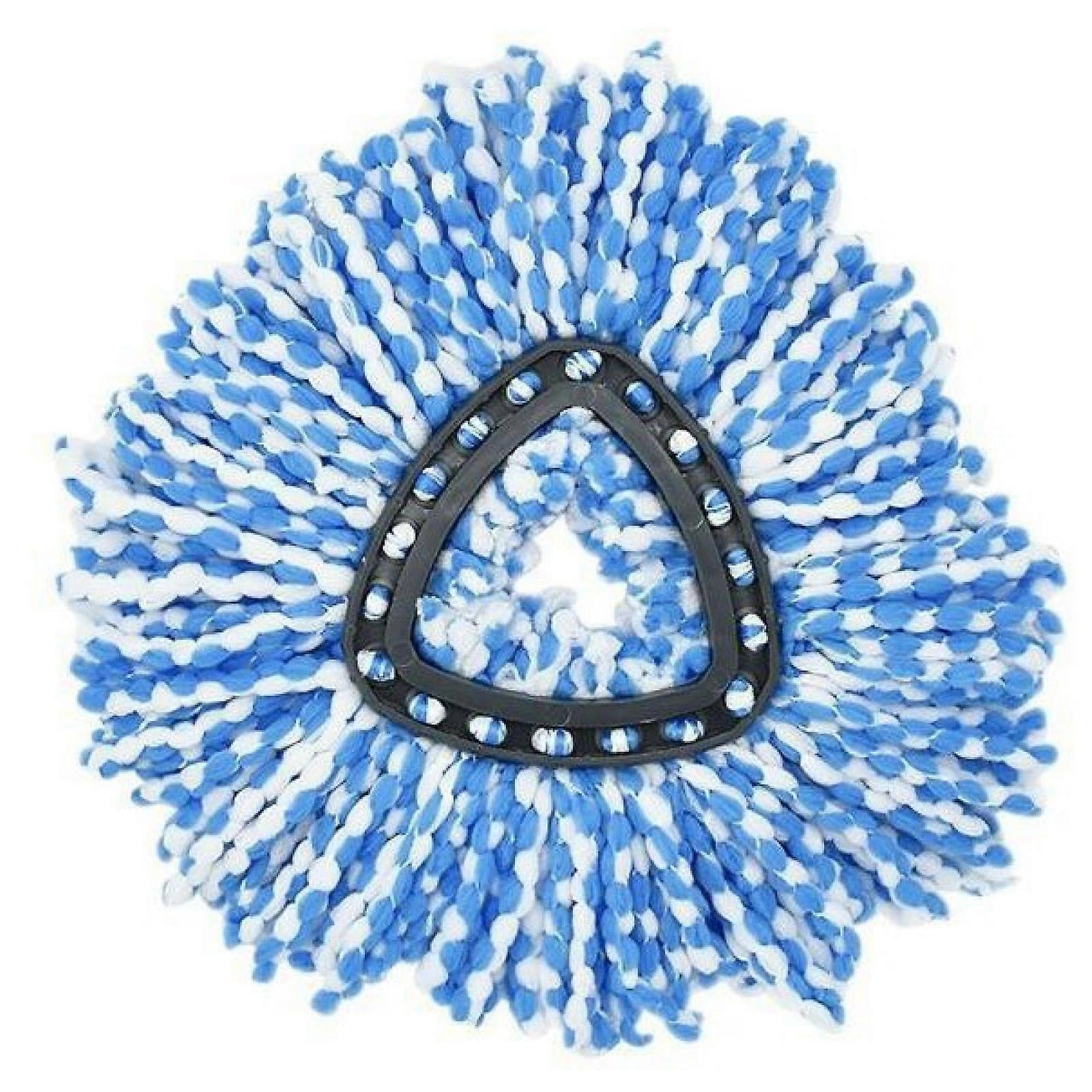 Microfiber Mop Refill Triangle Mop Head Replacement with  Absorption and Quick Snap Installation