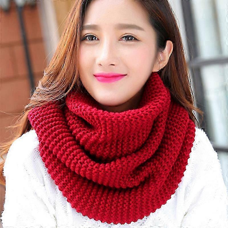 Breathable Wool Knit Neck Warmer