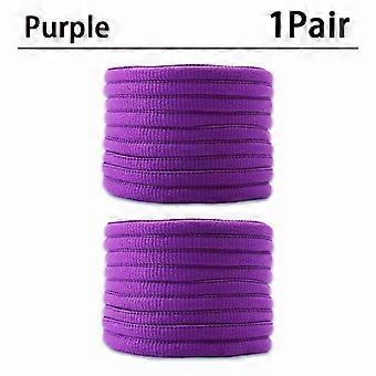New 1 Pair Half Round High Quality Shoelaces 5mm Width Solid Color Shoelace Sneaker Classic Shoe Laces 100/120/140/160cm
