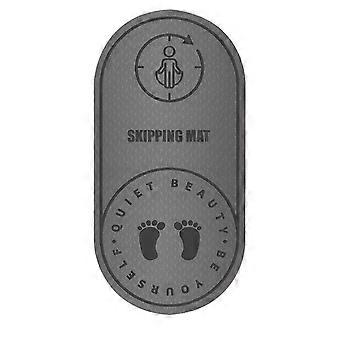 Durable Jump Rope Mat with Non-Slip Texture, Knee Protection & Impact Absorption for Indoor Workout.C6