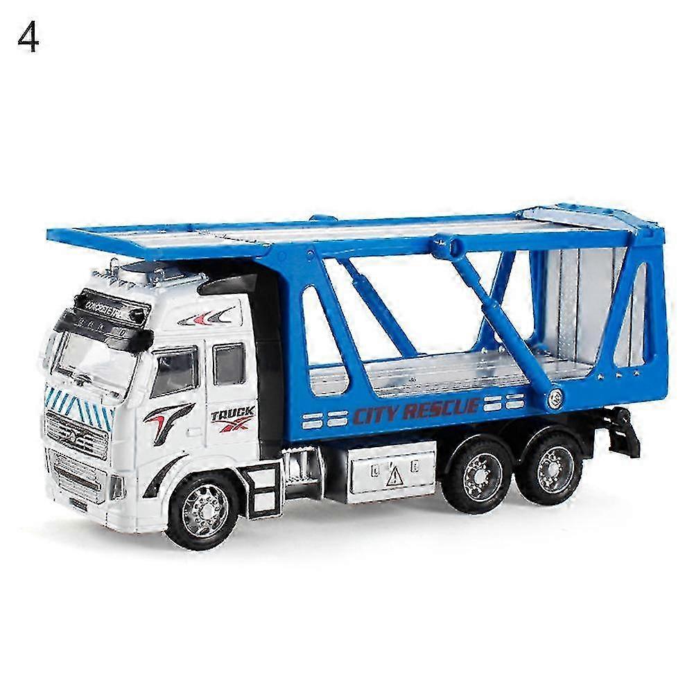 Alloy Pull-Back Fire Truck Toy