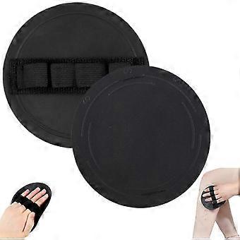 RUIYUE 2-Pack Soft Rubber Shower Scrubber - Dead Skin Removal & Massage Brush for All Skin Types 