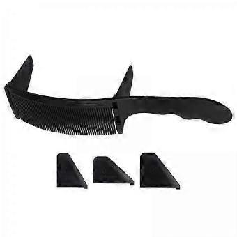 Adjustable S Curve Hair Cutting Comb Set