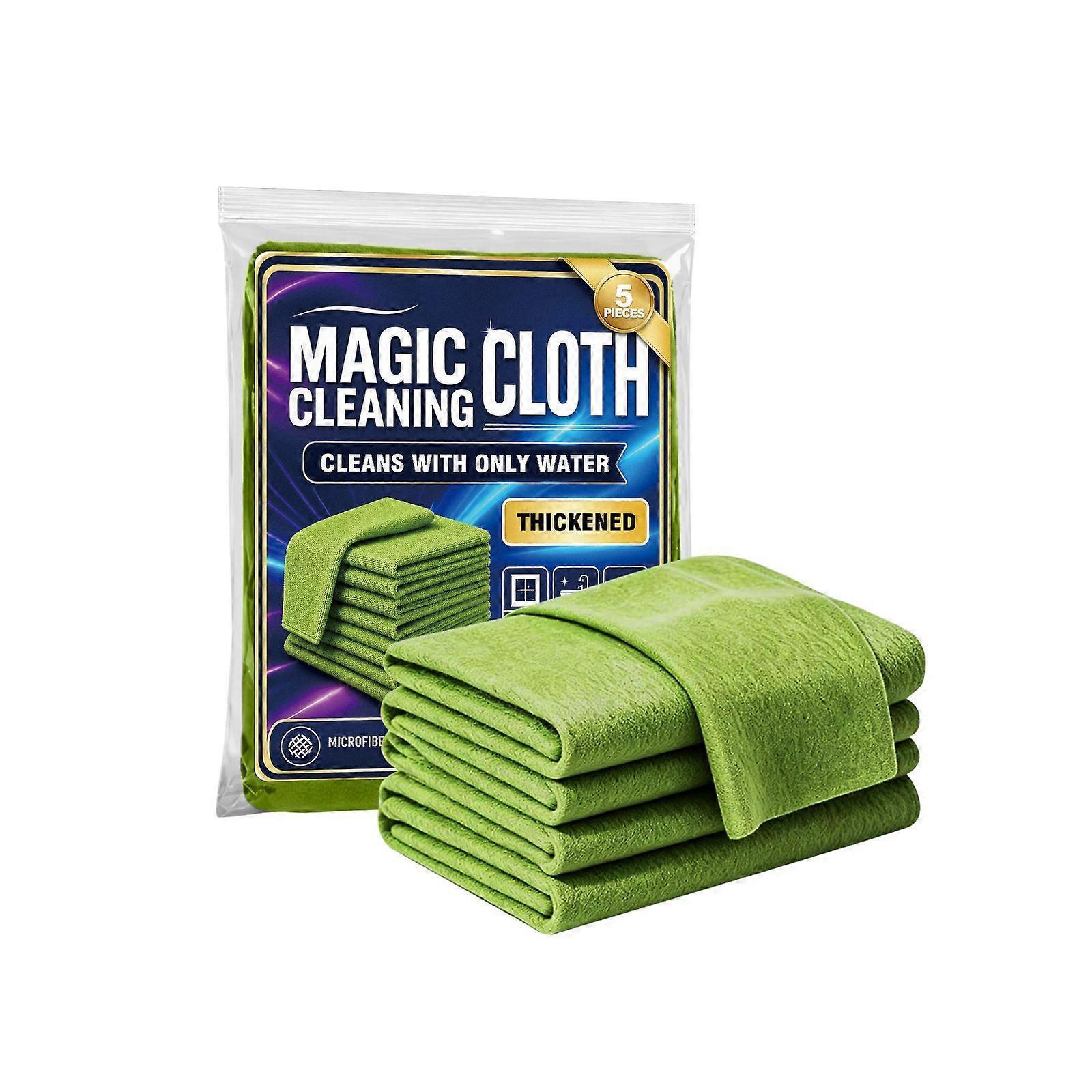 Premium Thickened Microfiber Cleaning Cloths