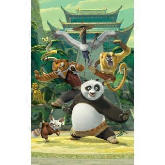 Kung Fu Panda Po Furious Five Animated Movie jigsaw puzzle SIO1697