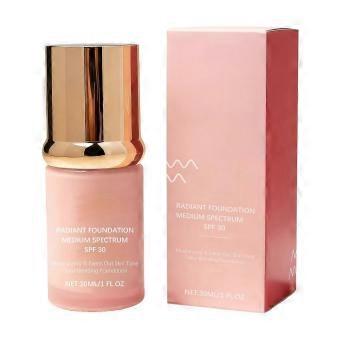 Clear & Natural Protective Foundation SPF Light Matte Hydrating Liquid Concealer for Daily Use,HJ-01