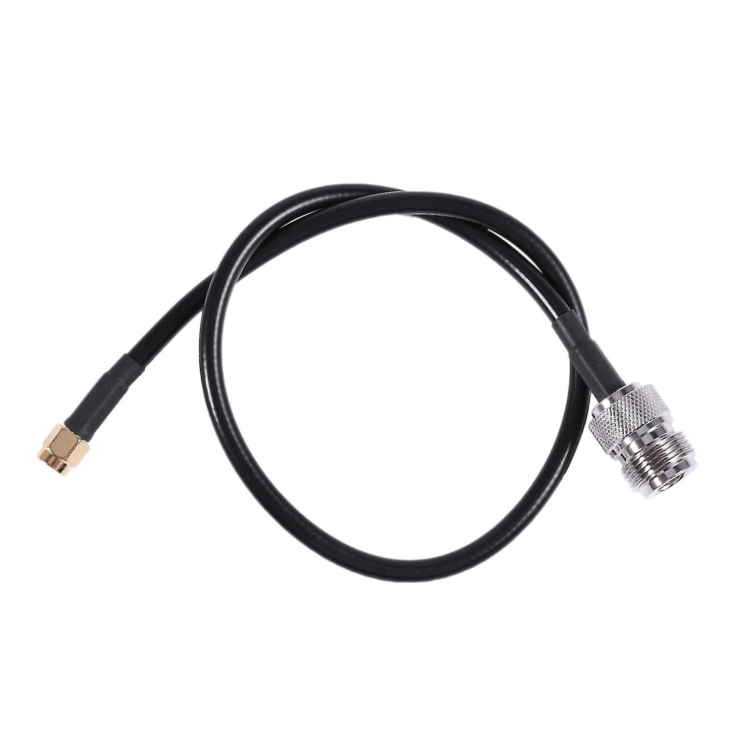 Rp-sma Macho a N Tipo Hembra Conector Cable Negro 40cm