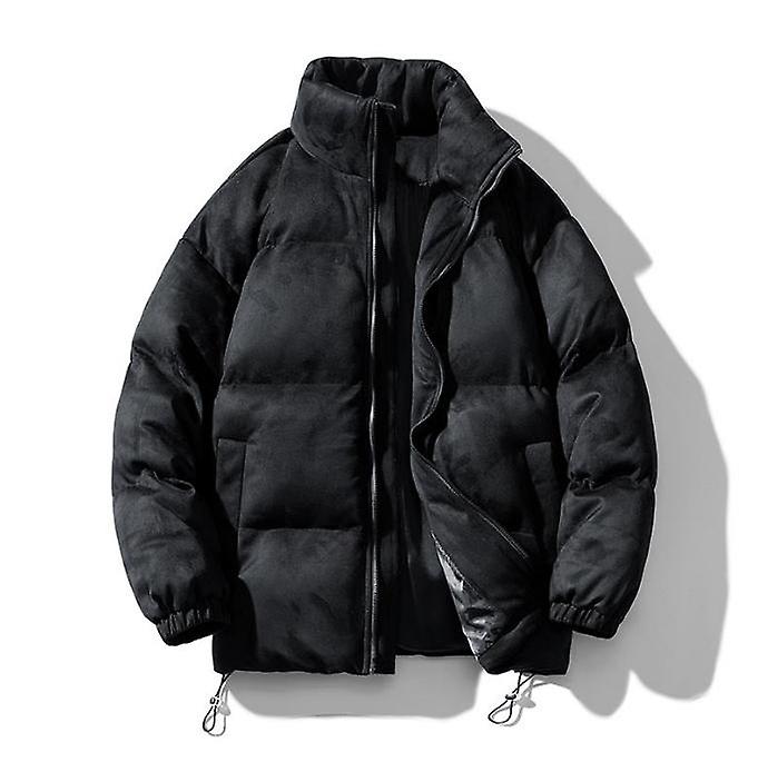 Mænds vinterjakke fleece varm frakke