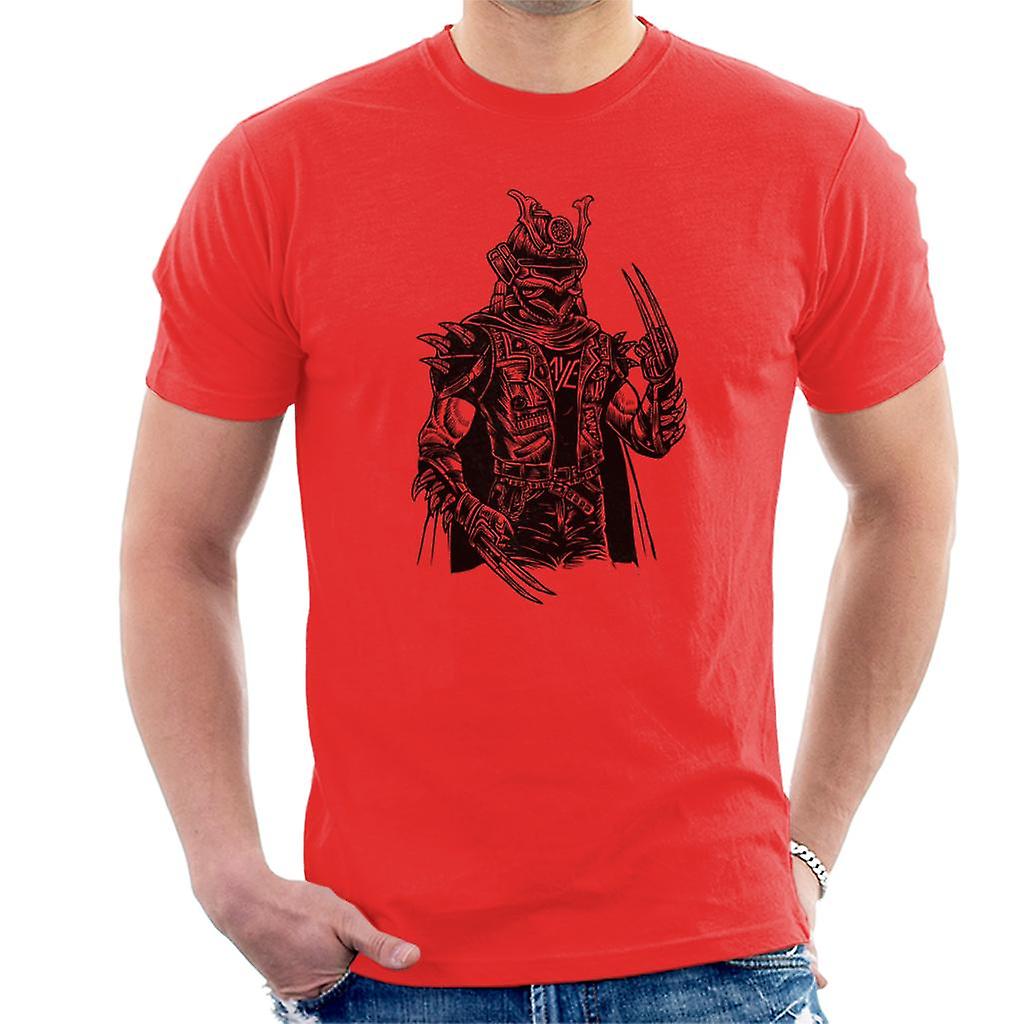 Samurai Punk stående mäns T-Shirt