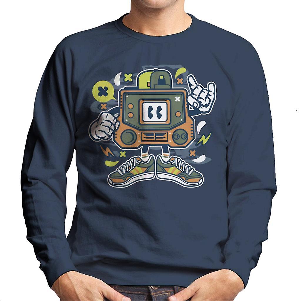 Retro Gamer Arcade mann menn Sweatshirt