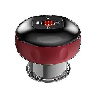 Appareil de massage électrique à ventouses rechargeable avec lumière rouge et vibrations