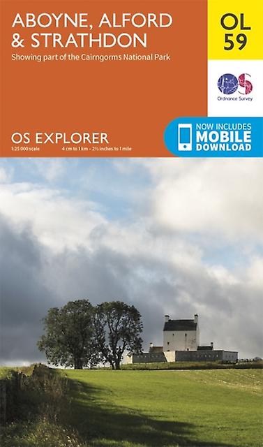 Aboyne Alford Strathdon by Ordnance Survey Paperback Book