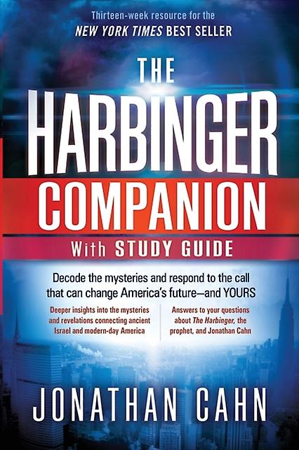 Harbinger Companion With Study Guide The by Jonathan Cahn Paperback
