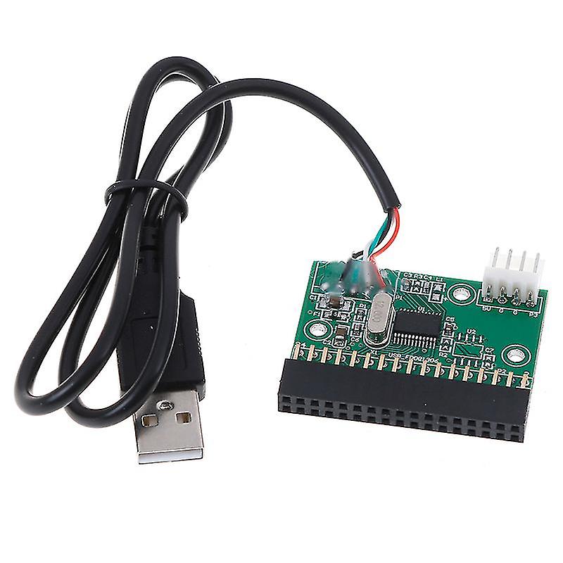 1.44MB 3.5 "موصل محرك الأقراص المرنة 34 دبوس 34p إلى محول كابل USB لوحة ثنائي الفينيل متعدد الكلور