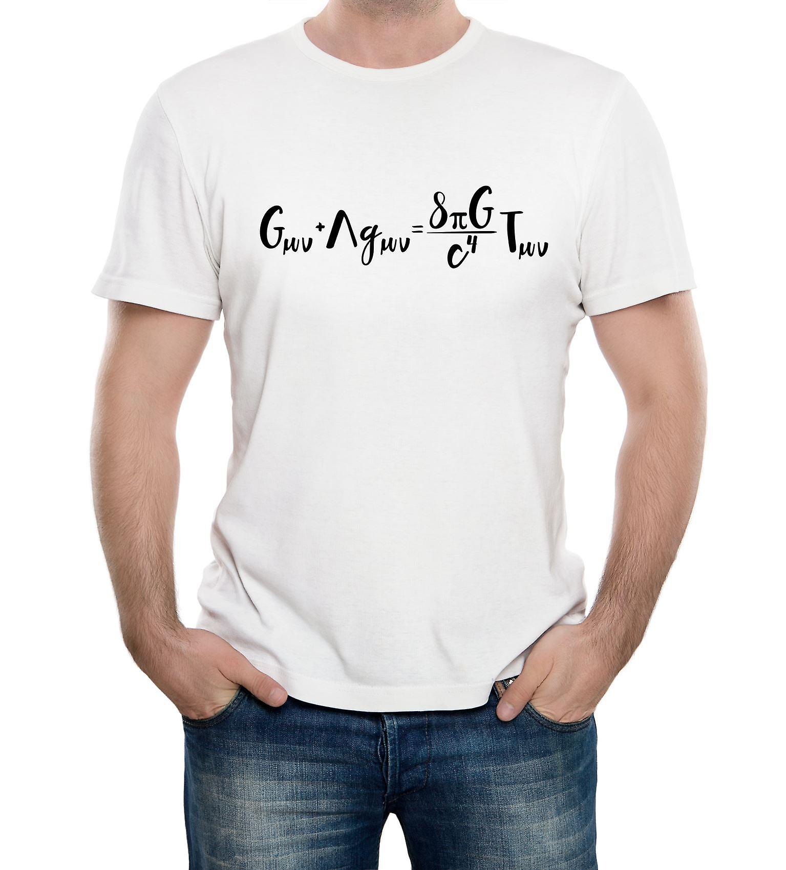 Reality Glitch Einstein's Field Equations 男装 T 恤